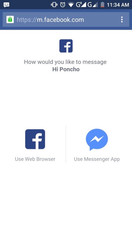messenger chatbot poncho 1