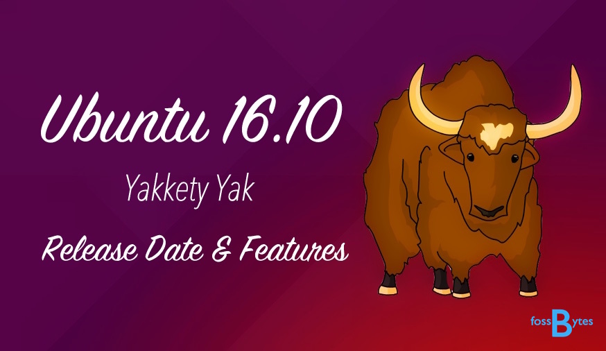 ubuntu 16.10 release data features yakkety yak 1