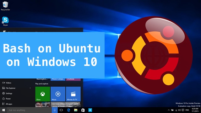 How To Install And Run Bash On Ubuntu On Windows 10 Right Now