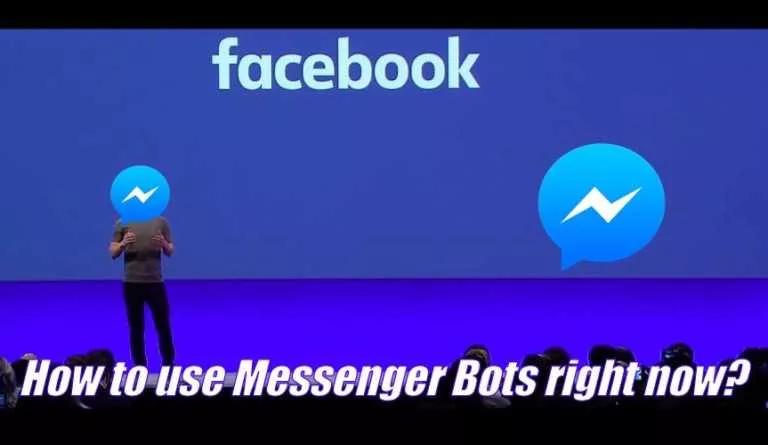 use messenger bots right now