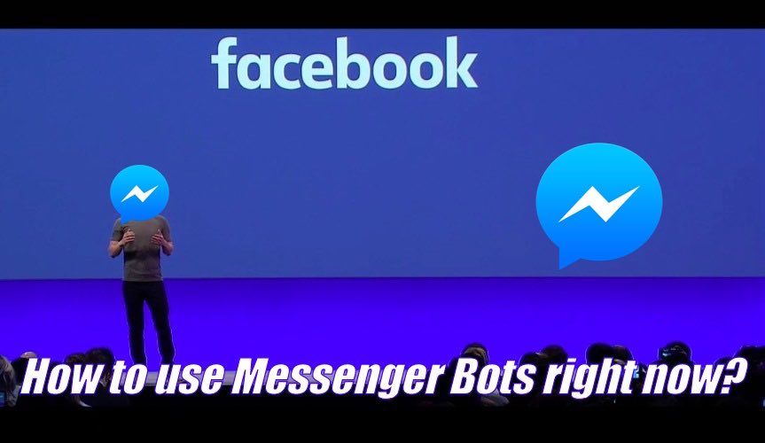 use messenger bots right now