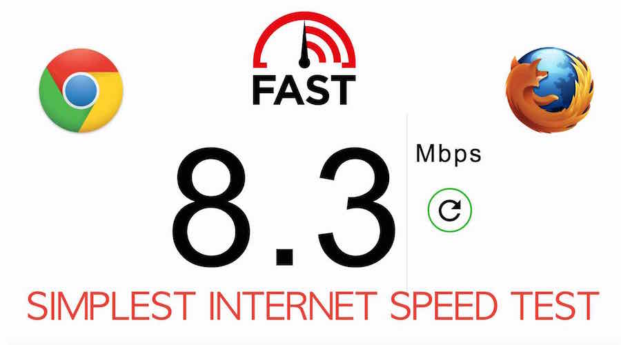 speed of internet connection test