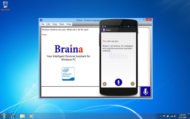 braina username and serial key for free