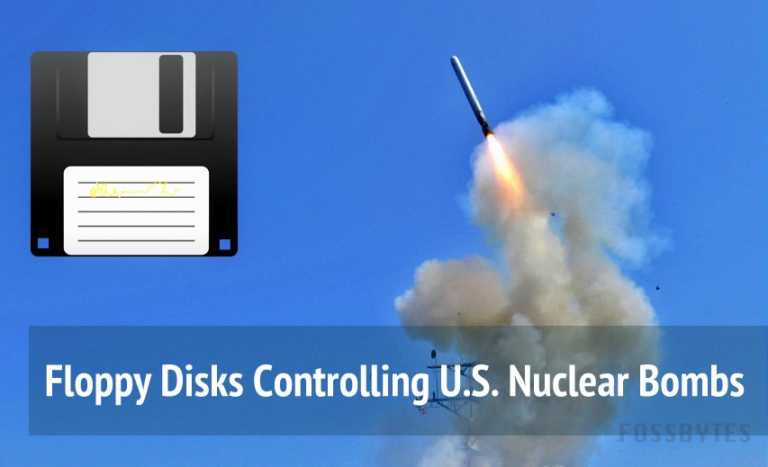 floppy disk nuclear missile usa