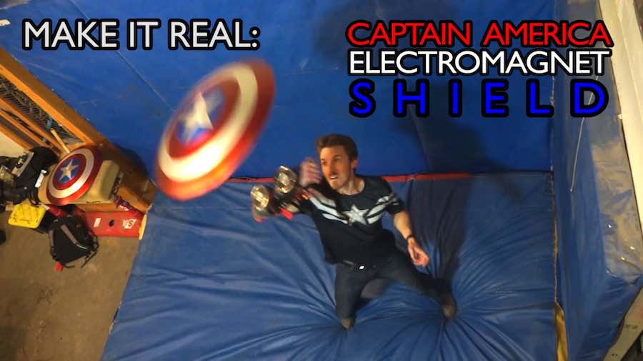 This Engineer Made Magnetic Captain America Shield That ... - 900 x 506 jpeg 42kB