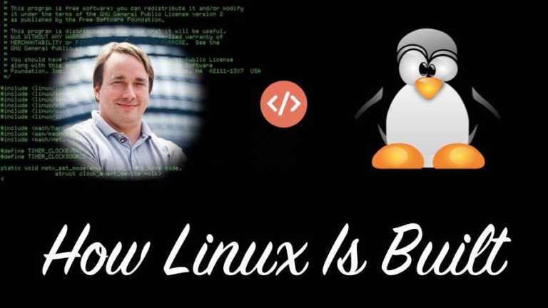 how linux is built