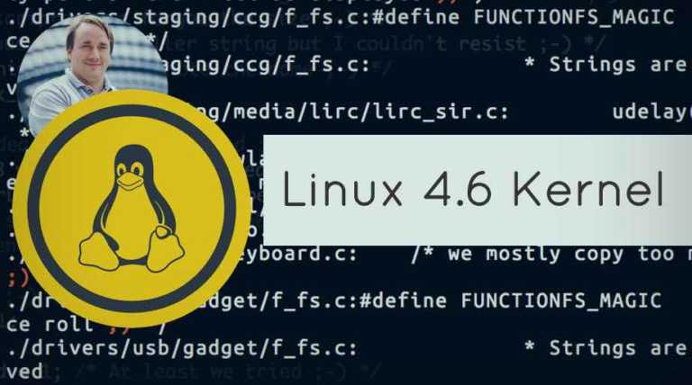 linux kernel 4.6 released features