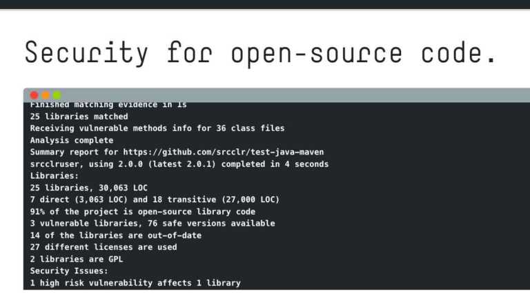 open source security tool