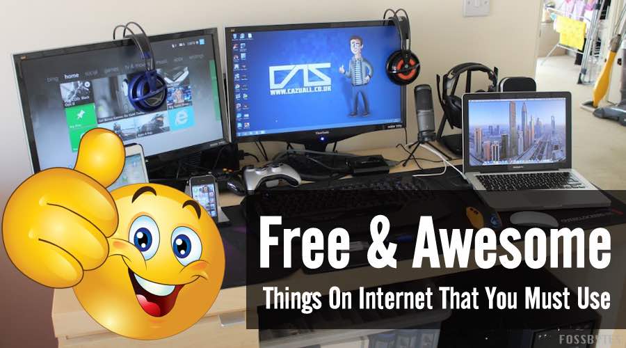 Free and awesome things on internet