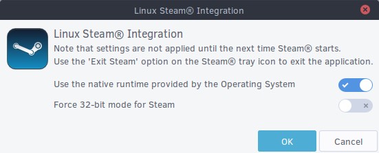 LinuxSteamIntegration solus os 1.2
