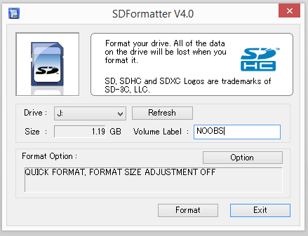 SD-Formatter