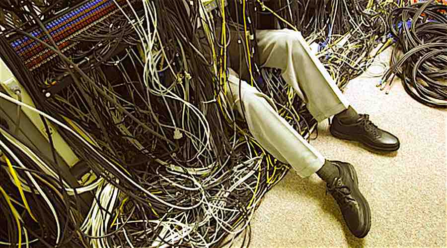 engineer breaks internet