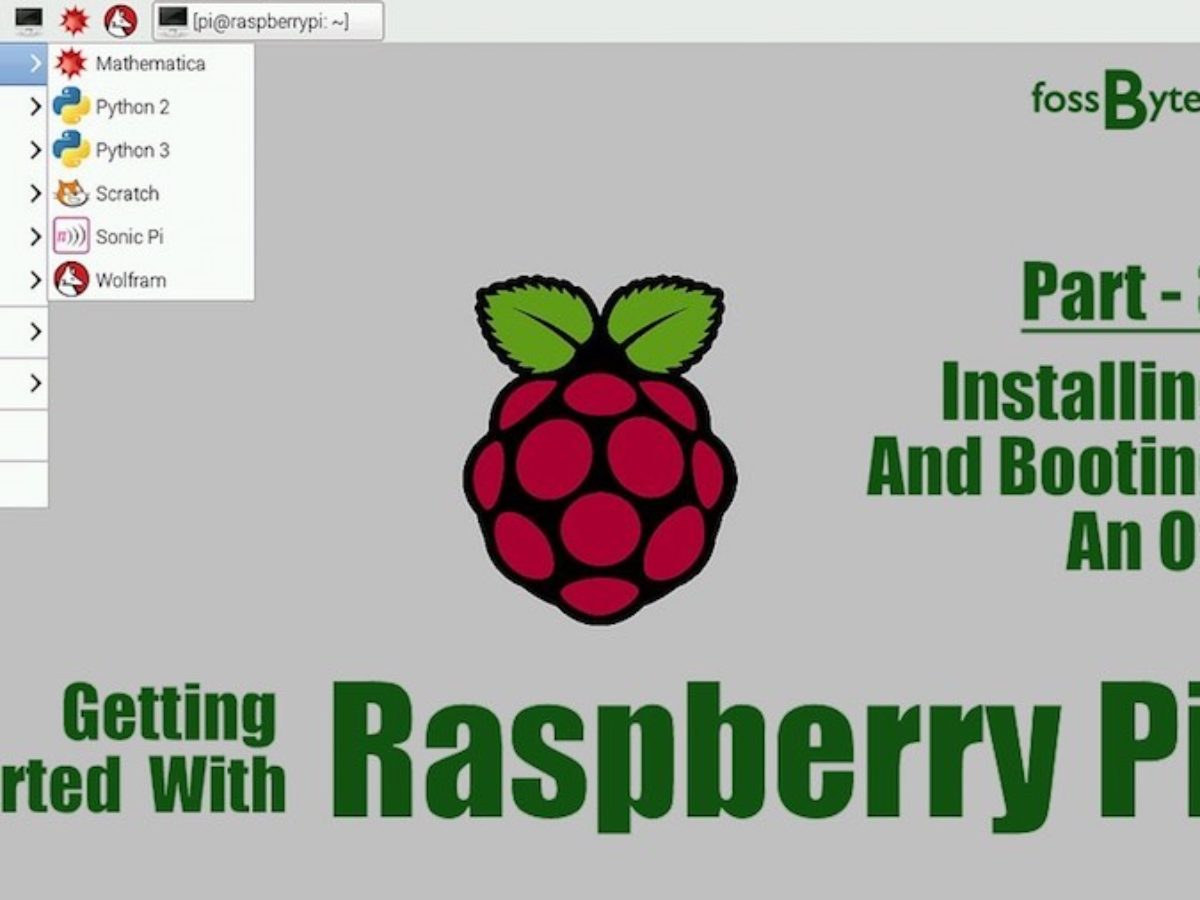 Getting Started With Raspberry Pi Installing And Booting An