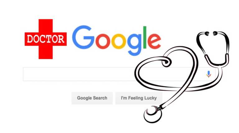 google doctor symptom search