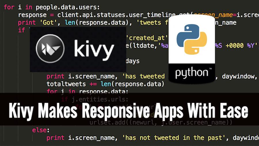 Kivy python приложения