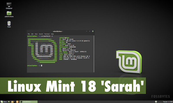 linux mint 18 sarah