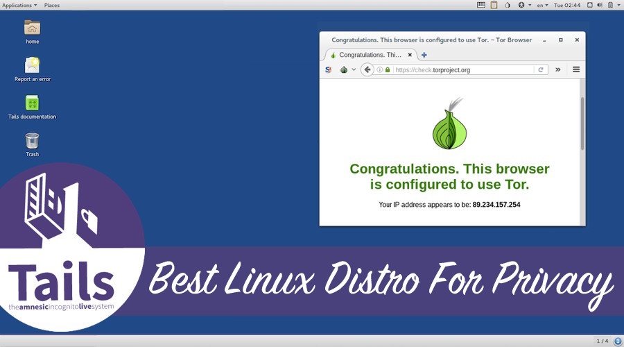 Tails 2.4 Launched With TOR 6.0 — Best Linux Distro For ...