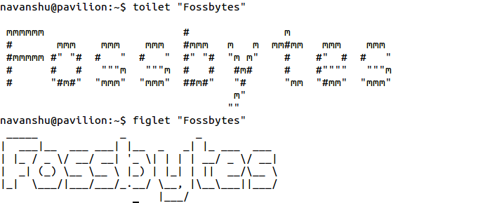 toilet&figlet0-QuirkyTerminalTricks