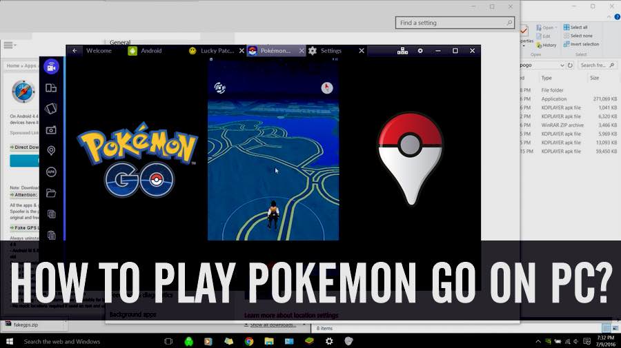 play pokemon go on computer