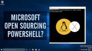 MICROSOFT OPEN SOURCING POWERSHELL LINUX OS X