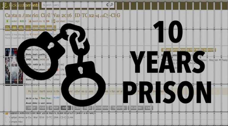 ONLINE PIRATES PRISON 10 YEARS