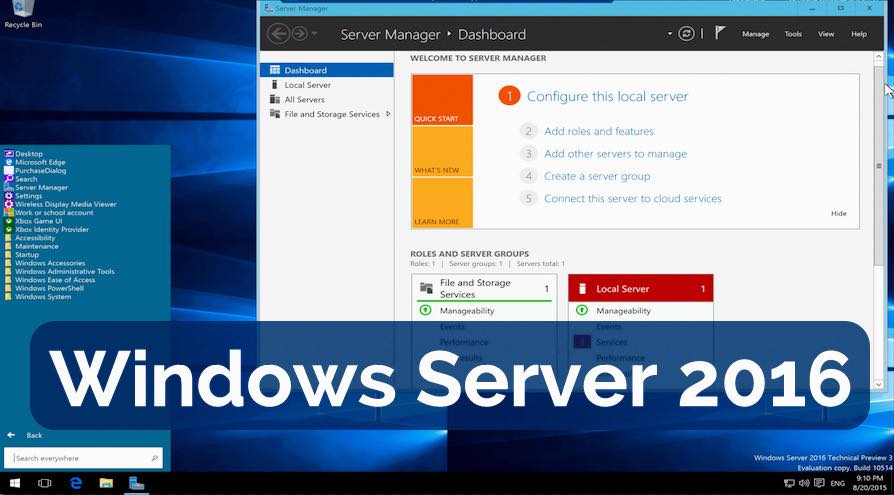 microsoft edge windows server 2016 download