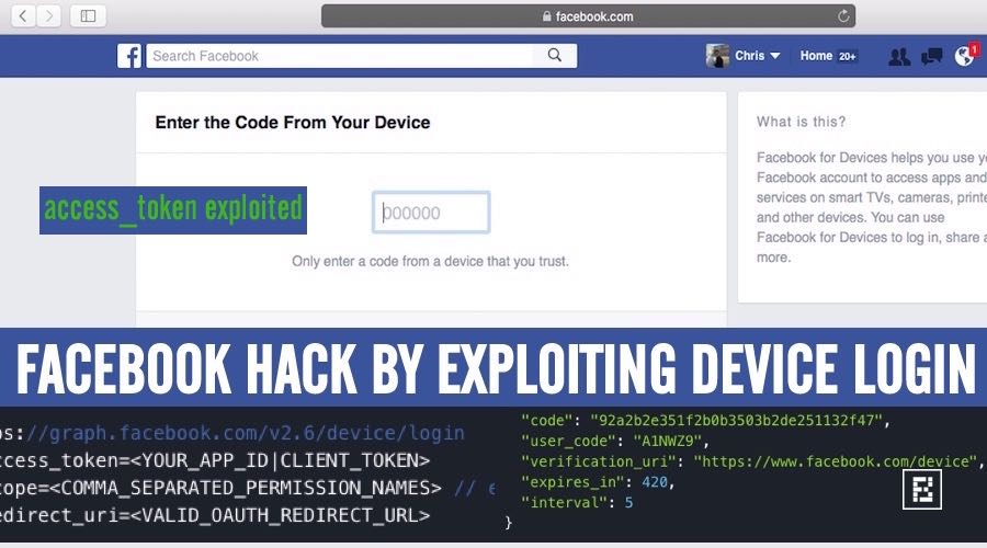 Hacking Facebook By Stealing Facebook Access_tokens In ... - 900 x 500 jpeg 62kB