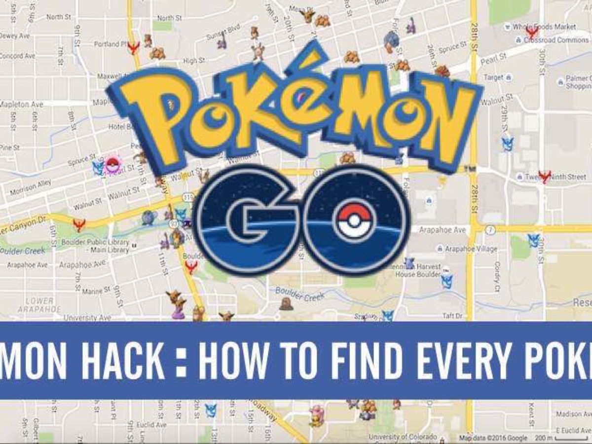 Pokemon Go Hack How To Find The Exact Location Of Every Pokemon By Using This Map