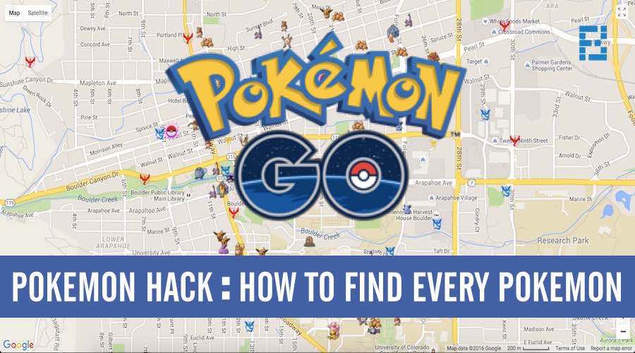 Encontre todos os Pokémons no mapa e saia na frente com este Hack para  Pokémon Go