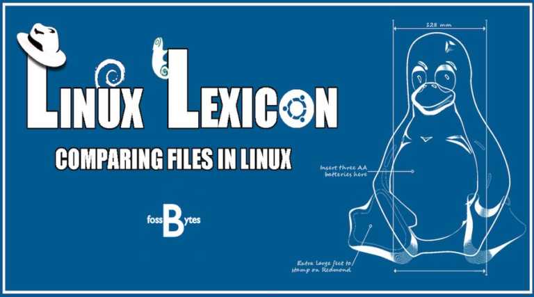 linux compare files
