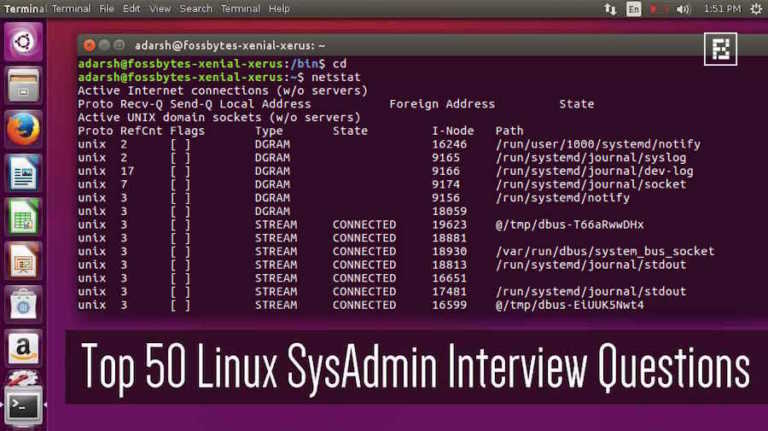 linux sysadmin interview question