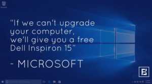 microsoft free windows 10 pc offer