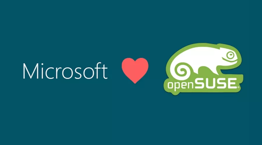 microsoft loves opensuse