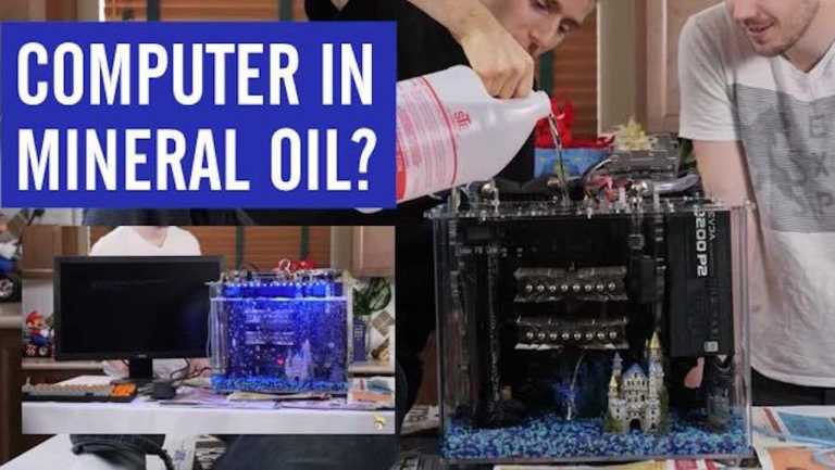Putting Your Computer Inside Oil Sounds Crazy, But It’s Super Useful. Here’s How To Do It
