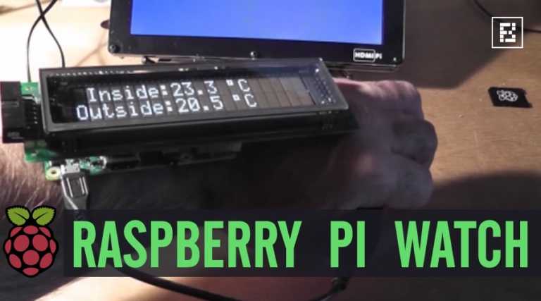 raspberry pi smartwatch