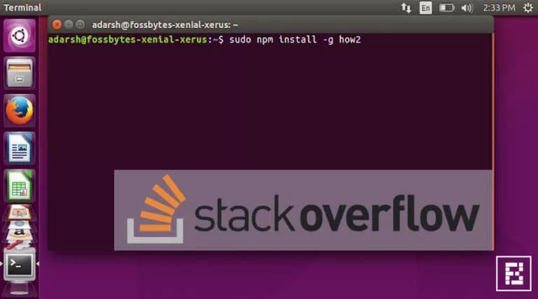 stackoverflow in terminal