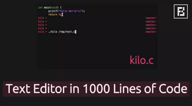 Coding A Text Editor In Less Than 1000 Lines Of C Programming Language