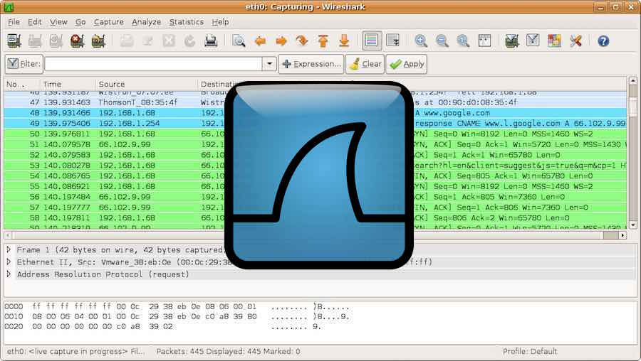 wireshark usb sniffer