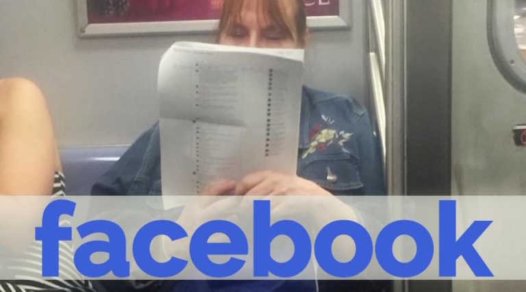 This Women Goes Old School And Shows How To Use Facebook Without Internet