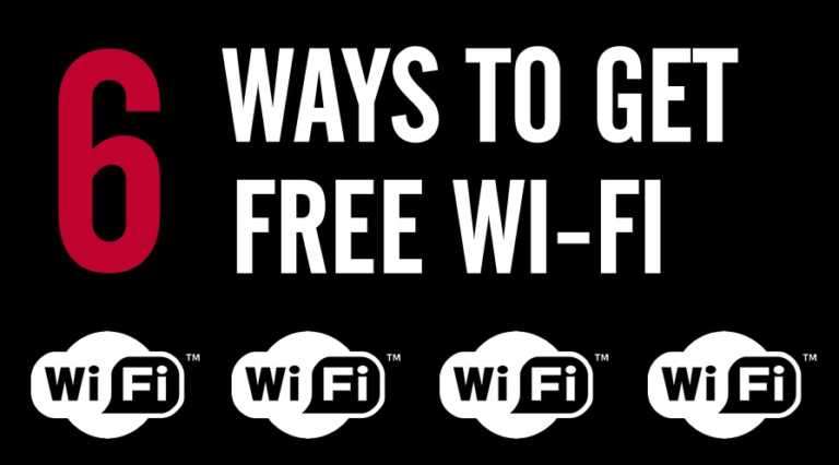 HOW TO GET FREE WIFI
