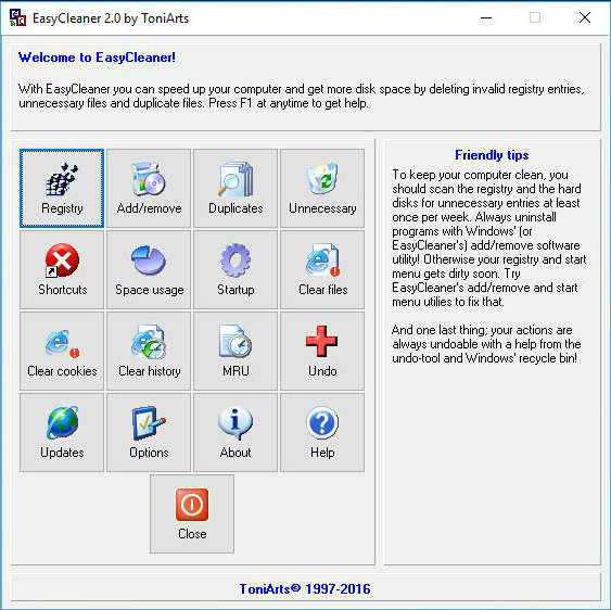 clean registry windows 10 freeware