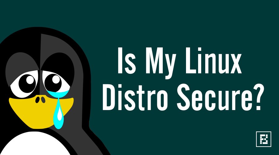 is my linux distro secure