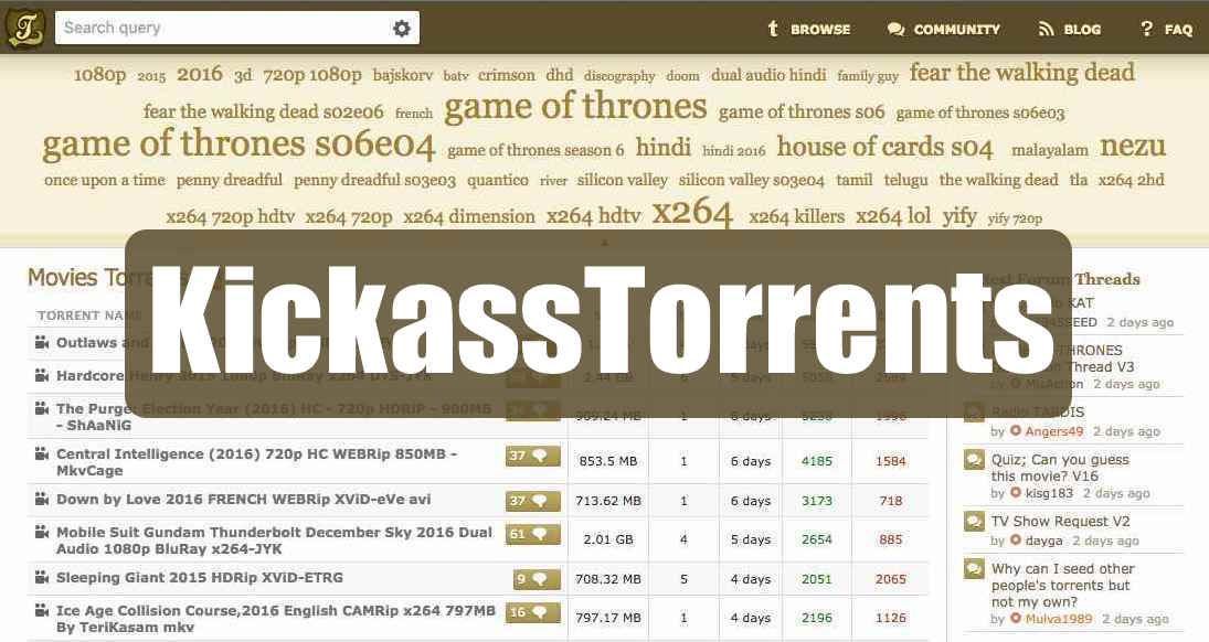 Kickasstorrent