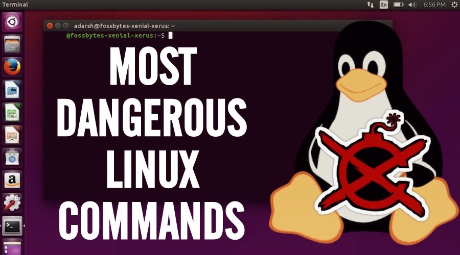 linux most dangerous commands