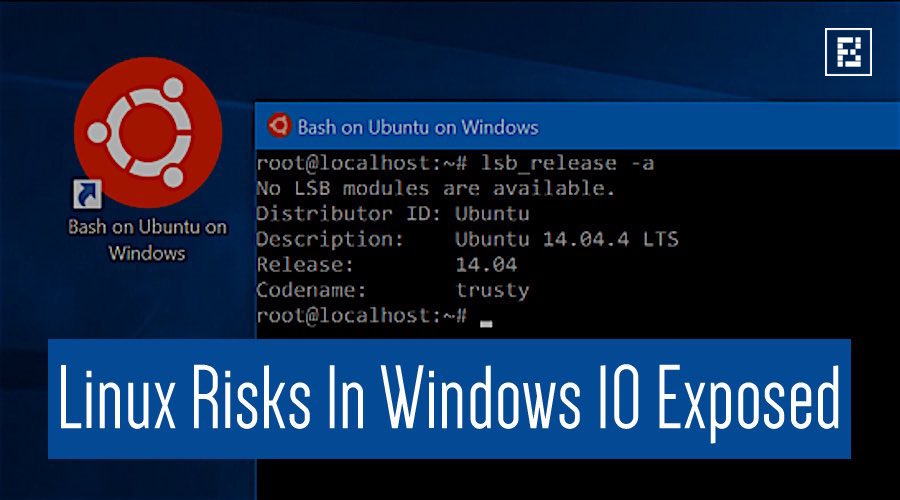 linux risks windows 10