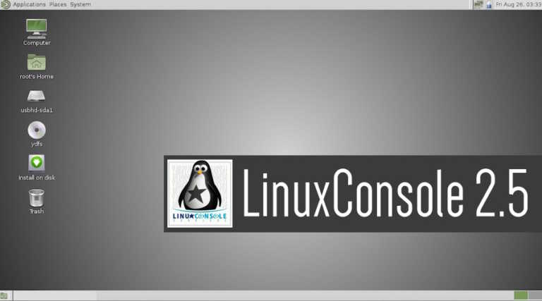 linuxconsole 2.5 mate