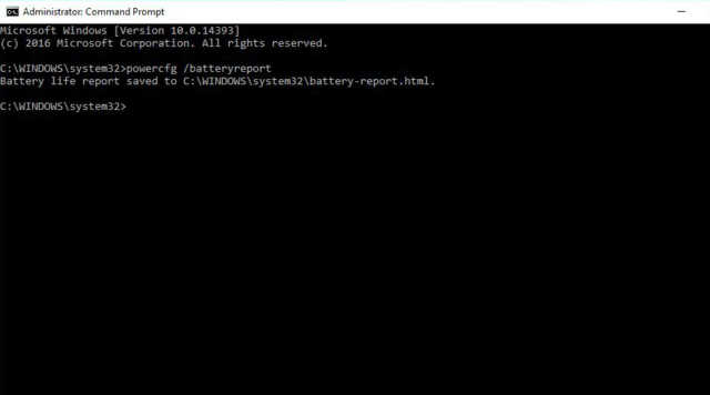 powercfg battery report powercfg battery report