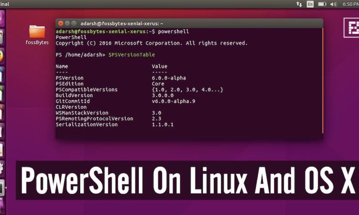How to install microsoft powershell on linux and os x