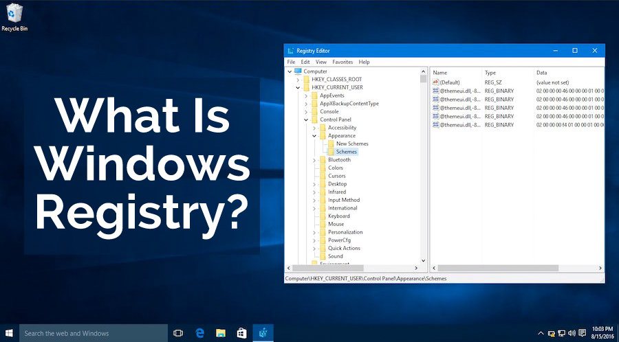 what is windows registry