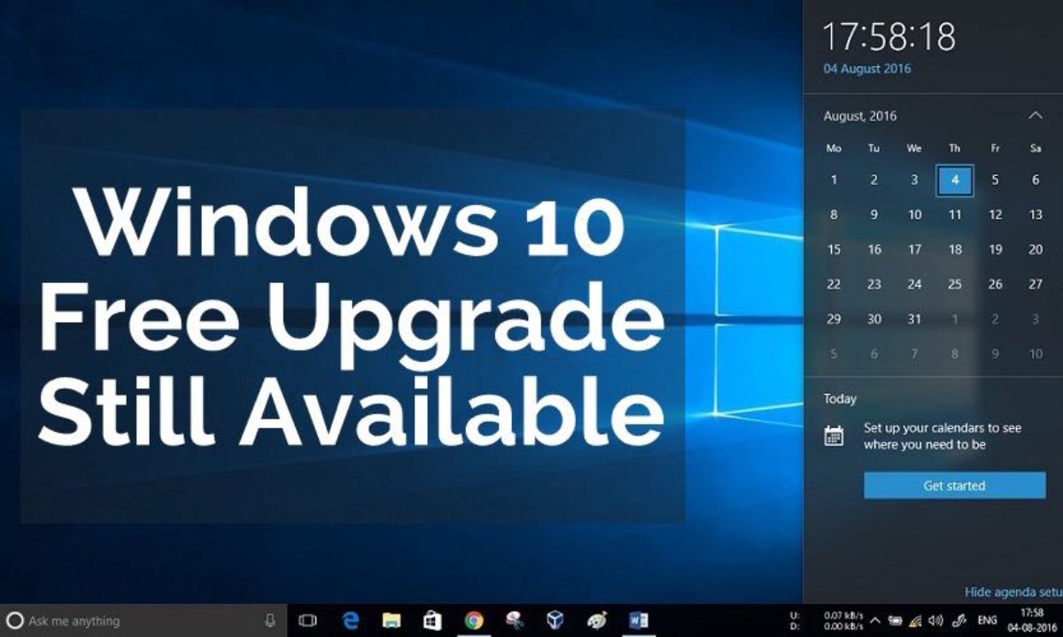 You Can Still Get Windows 10 for Free With a Windows 7, 8, or 8.1 Key